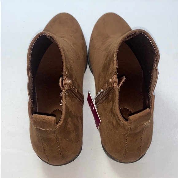 New So Women's Brown Ankle Boots Ankle Booties Size 6.5 - Picture 5 of 11